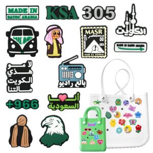 Fast Delivery Wholesale Custom EVA Bag Charms - Silicone Decor for Bogg Bags