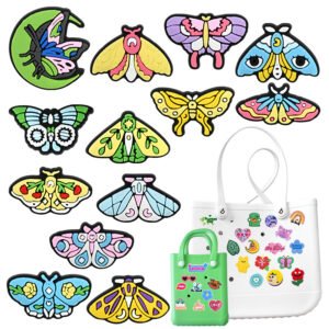 Custom PVC Beach Bag Charms - Large Letters, Numbers & Kawaii Designs