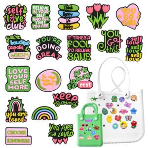 Wholesale Custom Silicone Bag Charms - Logo-Ready Inserts for Totes & Handbags