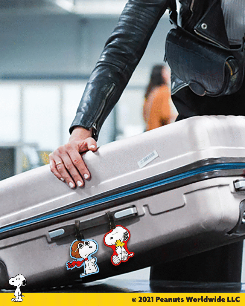 Snoopy Baggage Tags