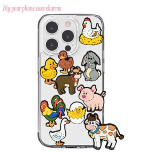 2025 Cartoon Cute Animals junk case phone charms