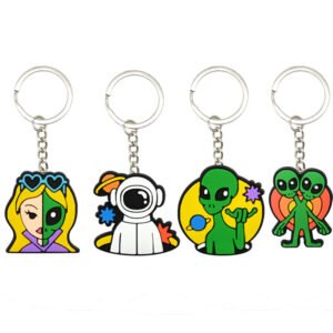 2025 Hot Selling Cute Alien Keychain
