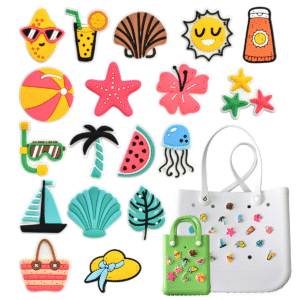 Wholesale Bogg Bag Charms - Large PVC/Silicone Decor for EVA Beach Bags