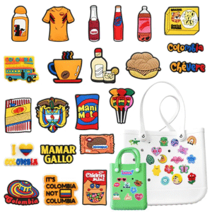 New Flower PVC Charms - Large DIY Decor for Bogg & Beach Bags