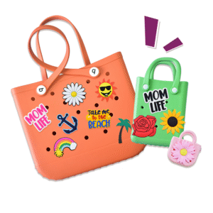 Wholesale Custom Bogg Bag Charms - Rubber/Silicone Beach Decor for Women & Girls