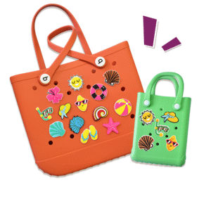 Custom PVC/Rubber Charms - DIY Shoe & Bag Accessories for Women