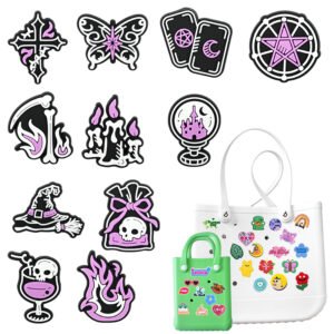 Soft PVC Clog Charms - DIY Funny Letters & Flowers for Bogg Bags