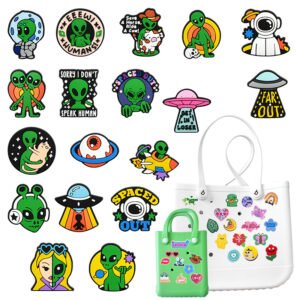 Custom Logo Bogg Bag Charms - Silicone Insert Accessories for Beach Bags