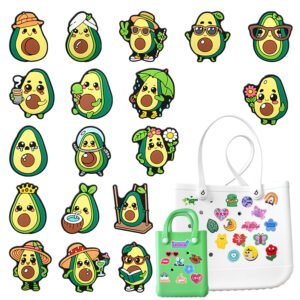 Custom Silicone Beach Bag Charms - Large Soft Charms for Tote Bags (Colorful & Cute)