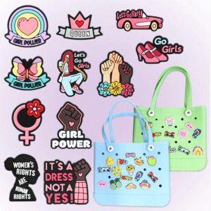 Wholesale Custom PVC Bogg Bag Charms - Large DIY Beach Decor