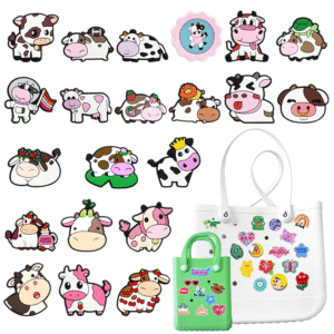 EVA Beach Bag Charm - Detachable Clog Decor for Bogg Bags & Totes