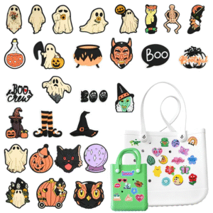 Custom PVC Bag Charms - DIY Button Accessories for Women's Backpacks & Shoes