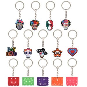 Customized Day of the Dead Key chains