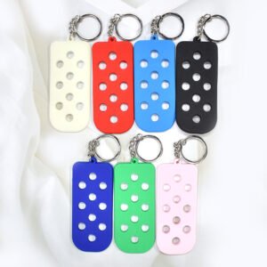 Wholesale PVC Hole Keychains
