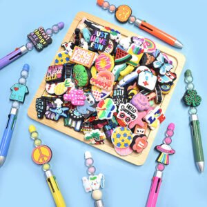 Bestselling Designer Random PVC Focal Beads Charms