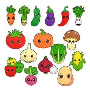 Fruit and vegetable wholesale decorative Fridge Magnets